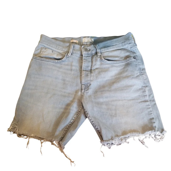 Topman Other - TOPMANS Slim Stretch Mens Cut Off Shorts